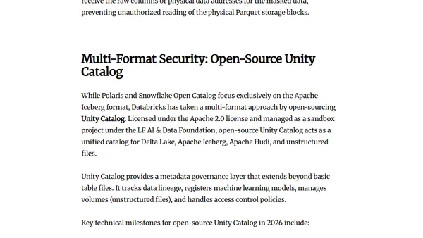 Choosing the Right Iceberg Control Plane: Polaris vs. Unity Catalog vs. Cloud REST