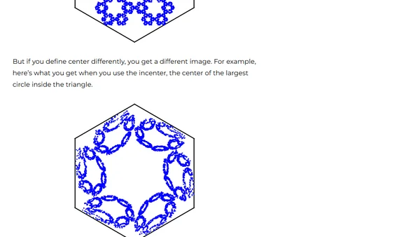 Random hexagon fractal