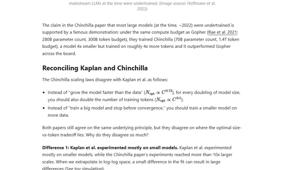 Scaling Laws, Carefully