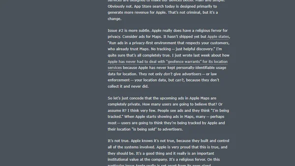★ John Ternus Should Reverse Apple’s Slide Down the Advertising Slippery Slope