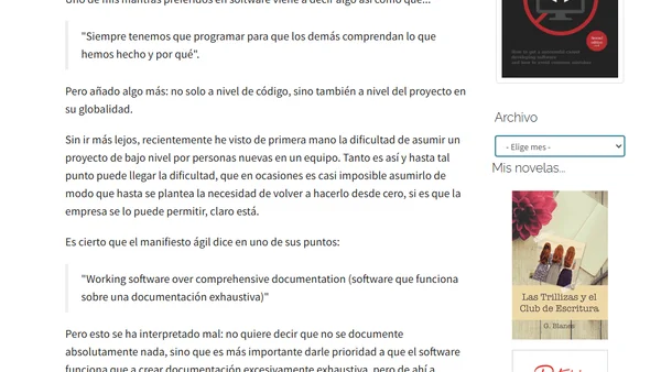 El código no cuenta toda la historia