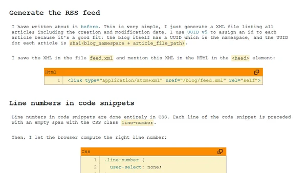How to make your own static site generator