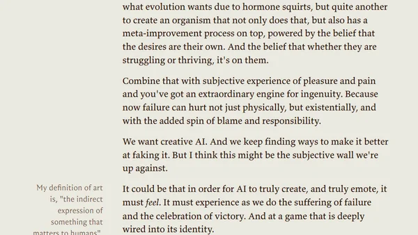The Main Path to Truly Creative AI