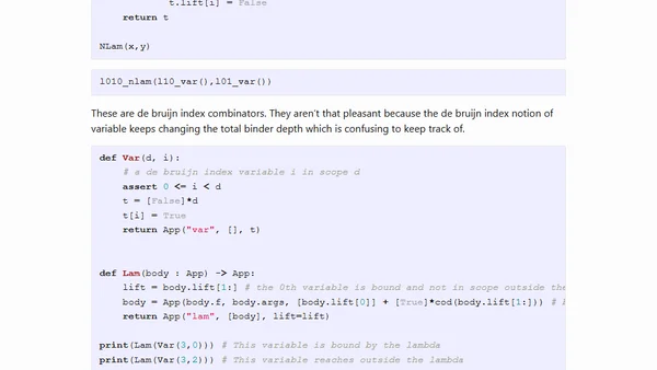 Lifting Terms: Making Well Scoped Syntax Dumber