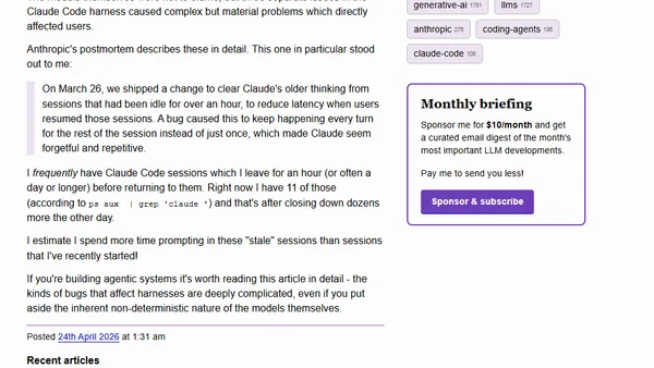 An update on recent Claude Code quality reports