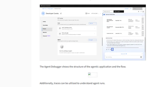 Debugging Tools in IBM watsonx Orchestrate