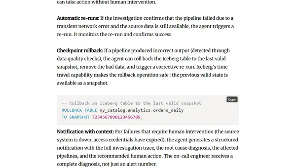 Active Monitoring: How Agentic AI Auto-Heals and Protects Enterprise Data Pipelines