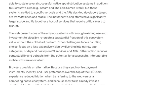 The Web Is An Antitrust Wedge