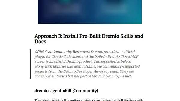 How to Use Dremio with Cursor: Connect, Query, and Build Data Apps