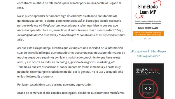 Cuidado con lo que lees...