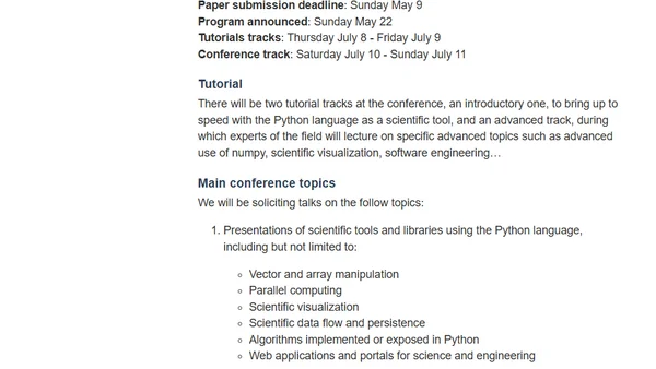Announcing EuroScipy 2010