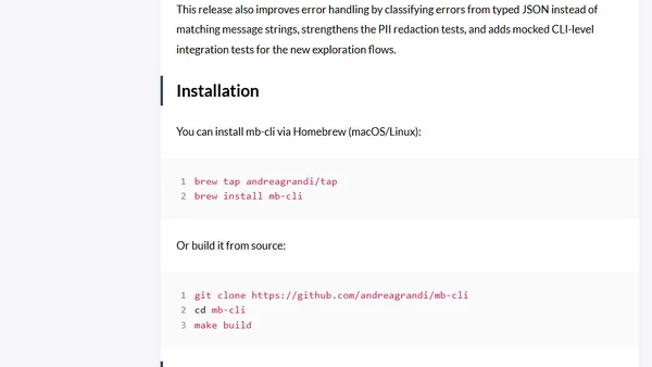 Releasing mb-cli 0.3.0: a read-only CLI for the Metabase API