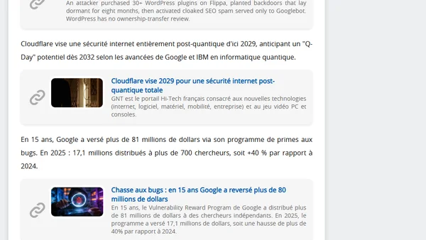 La Brocante du Web 2026 - 06/04 au 19/04