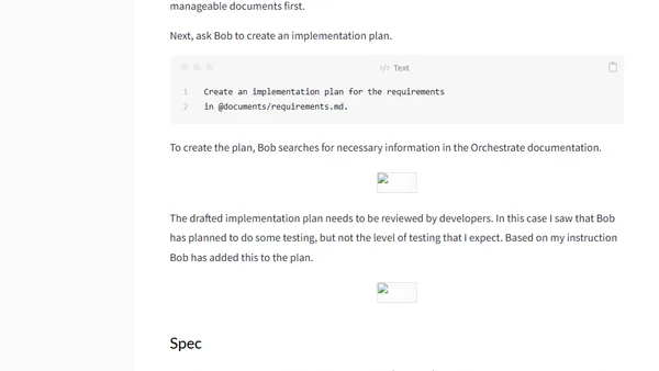 Spec-driven Development with IBM Bob