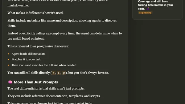 Saved Prompts Are Dead. Agent Skills Are the Future.