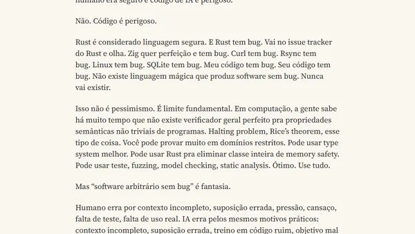 Controvérsia de IA em contribuições de projetos de código aberto - minha opinião