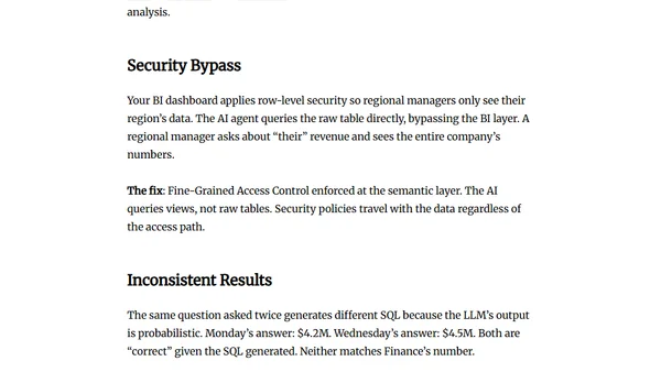 Why Your AI Initiatives Fail Without a Semantic Layer