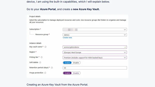 Thoughts on Bring Your Own Key, or BYOK, to Azure Container Registry