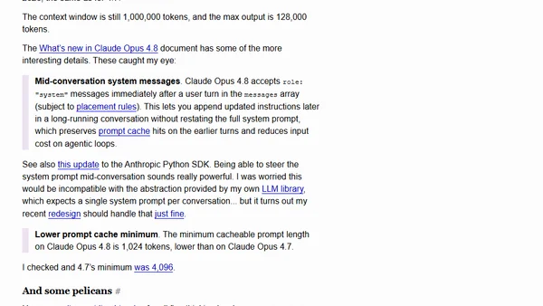 Claude Opus 4.8: "a modest but tangible improvement"