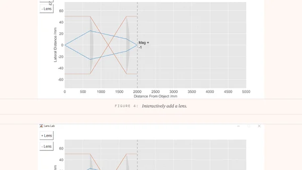 Lens Lab Matlab App