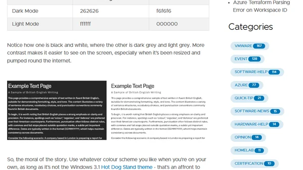 Use Light Mode when Presenting
