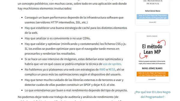 Sobre el rendimiento