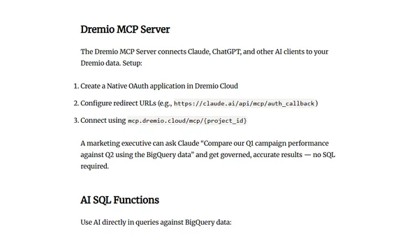 Connect Google BigQuery to Dremio Cloud: Cross-Cloud Analytics Without Data Movement