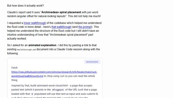 Interactive explanations