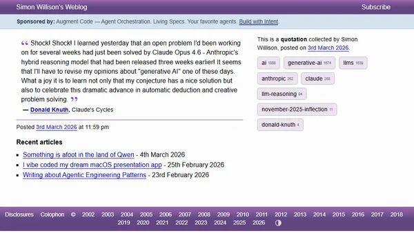Quoting Donald Knuth