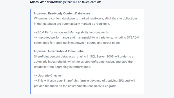 Microsoft Office Systems 2007 – Service Pack 2