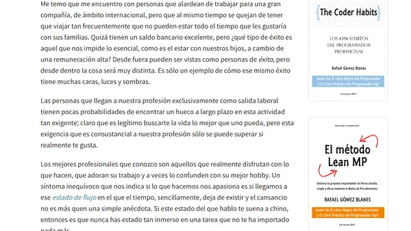 Sobre cómo medimos el éxito