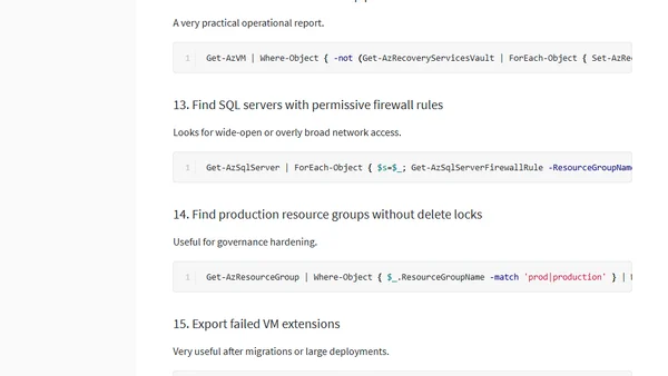 24 Advanced but Useful Azure PowerShell One-Liners for Administrators