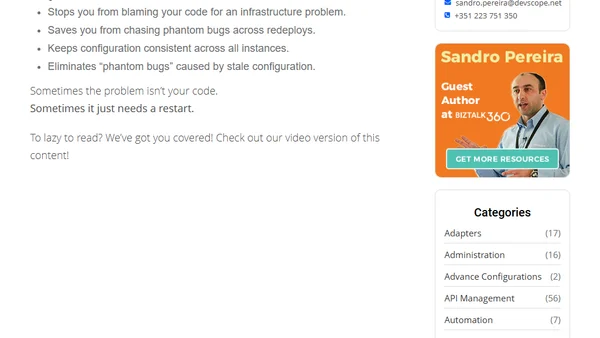 Friday Fact: Azure Saved Your Config… Your App Didn’t Notice