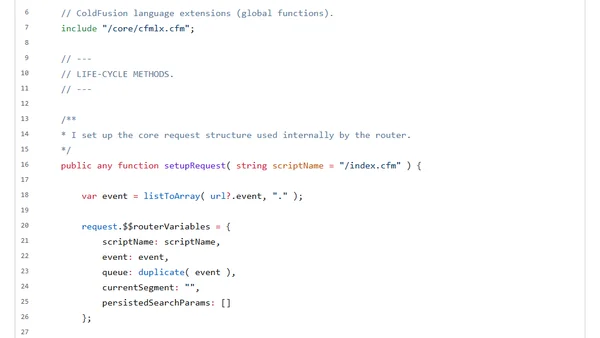 Using Cached Components As Scoped Proxies In ColdFusion