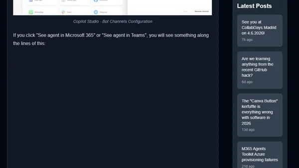 How to install Copilot Studio Agents in Teams (even when it fails)?