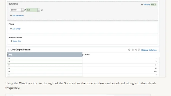 Stream Analytics and Processing with Kafka and Oracle Stream Analytics