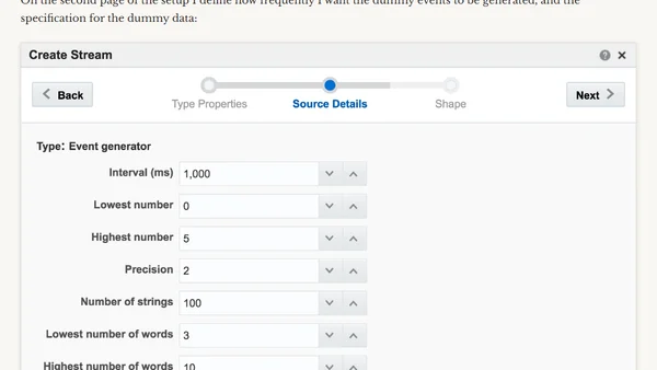 An Introduction to Oracle Stream Analytics