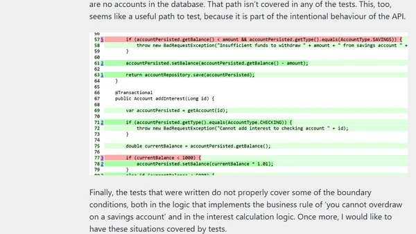 Writing tests with Claude Code - part 1 - initial results