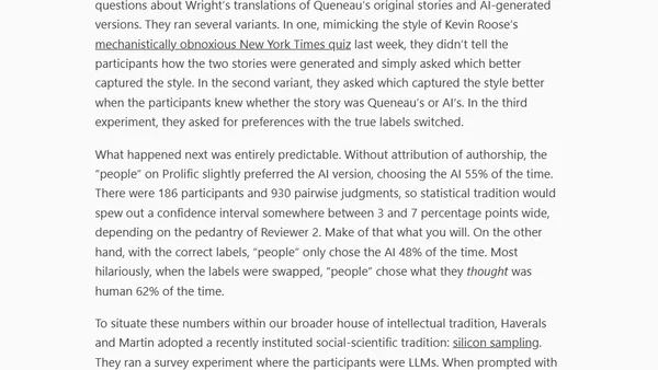 Cosma Shalizi Is Aware of All Internet Traditions