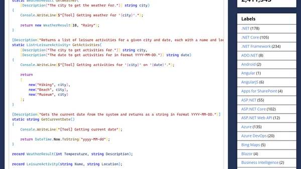 Microsoft Agent Framework: Agents on Azure Functions with .NET