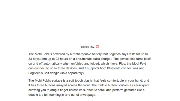 A Month with Logitech’s Innovative Mobi Fold Travel Mouse