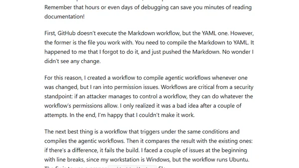 A GitHub agentic workflow