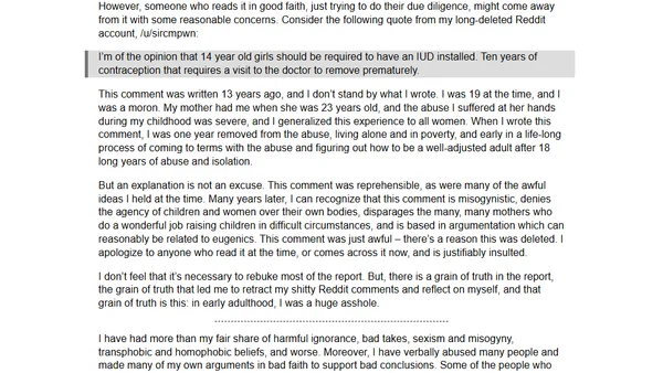 Addressing the harassment