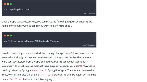 Local AI Models with LM Studio and Spring AI