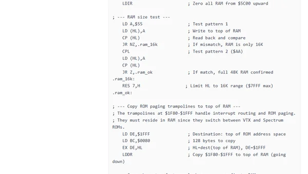 VTX5000: Part 3 - Software ROM