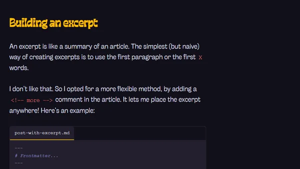 Building a Real Blog Easily in Astro