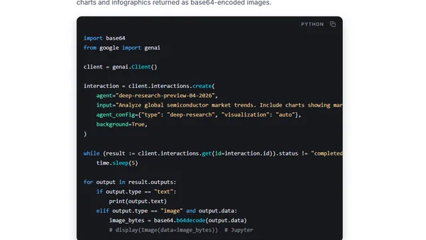 How to use Deep Research with the Gemini API