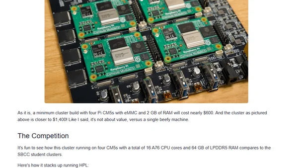SBC Clusters are a terrible value, but they're fun anyway