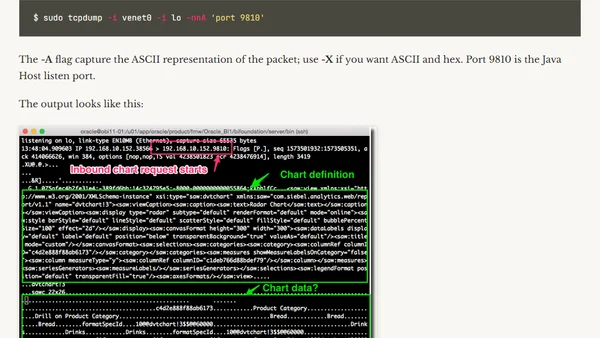 Lifting the Lid on OBIEE Internals with Linux Diagnostics Tools