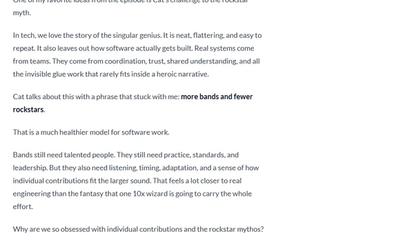Developers Are People: The Psychology of Software Teams